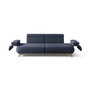 Atelier Del Sofa Sofá de 3 Plazas Bonjo Silver - Navy Blue